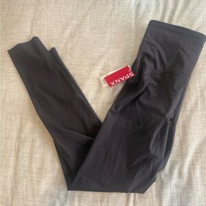 NWT SPANX Charcoal Leggings